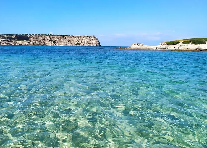Turquoise waters near Bauladu